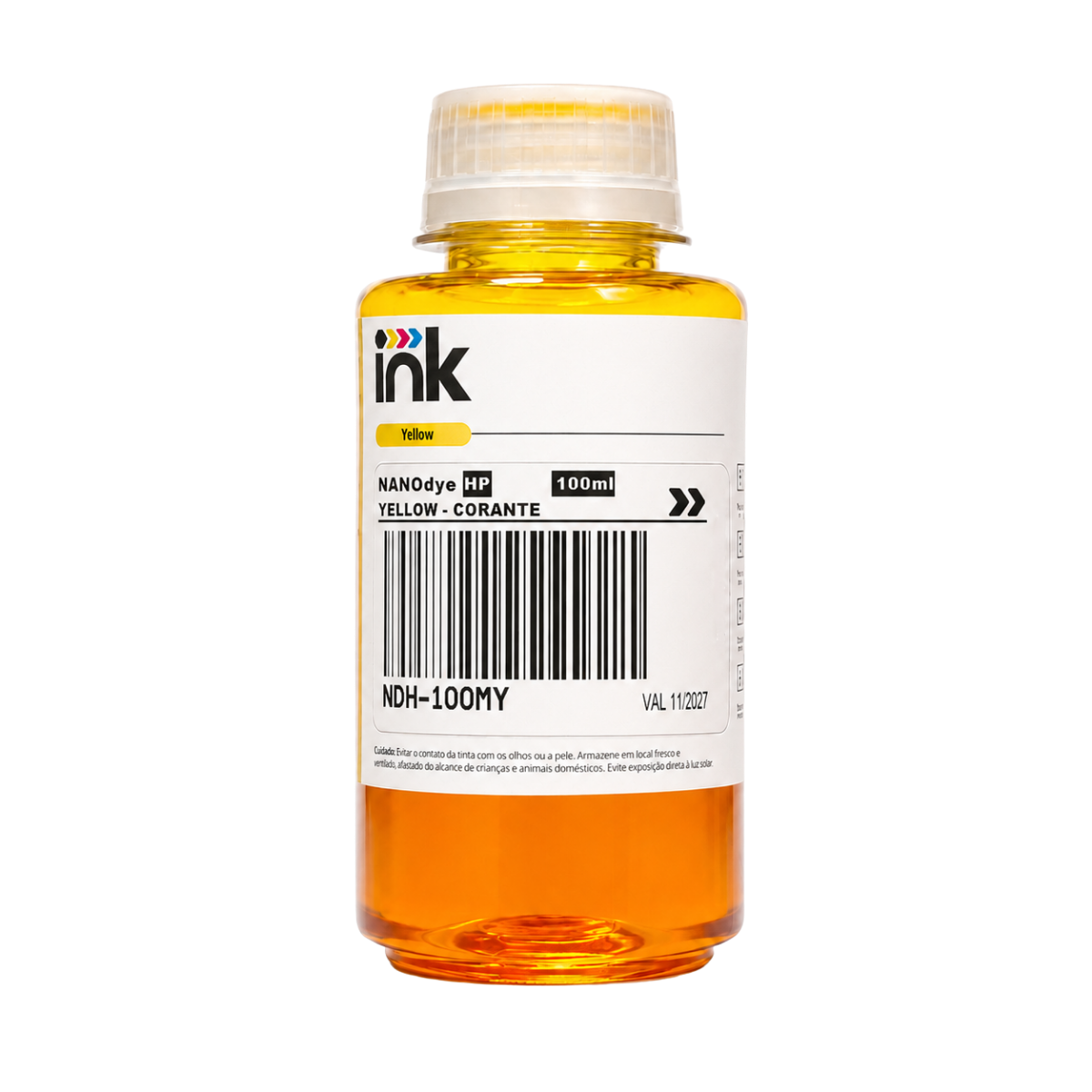 Tinta Corante Ink para Hp — 100ml, 250ml e 1L