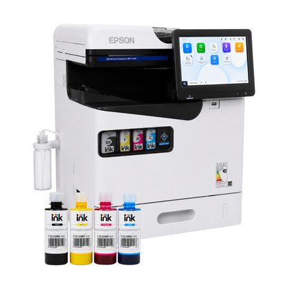 Impressora Epson Workforce Enterprise AM-C400 C/ Tinta Corante | Preparação Ink