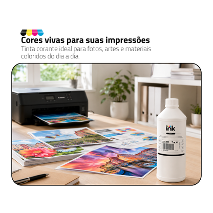 Tinta Corante Ink para Canon — 100ml, 250ml e 1L