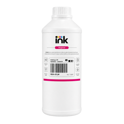 Tinta Corante Ink para Hp — 100ml, 250ml e 1L