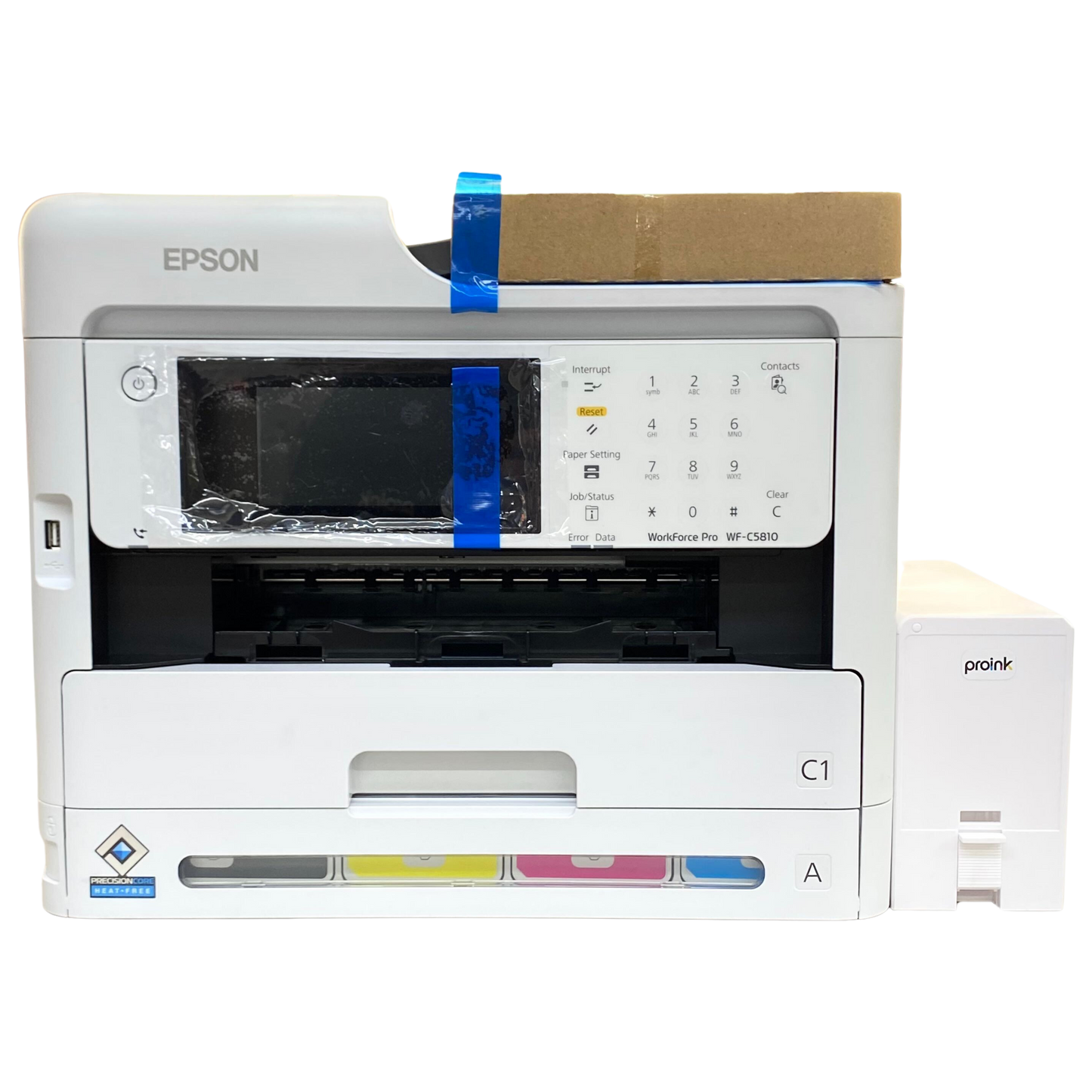 Impressora Epson WorkForce WF-C5810 Com Bulk-Ink Instalado | Preparação Ink