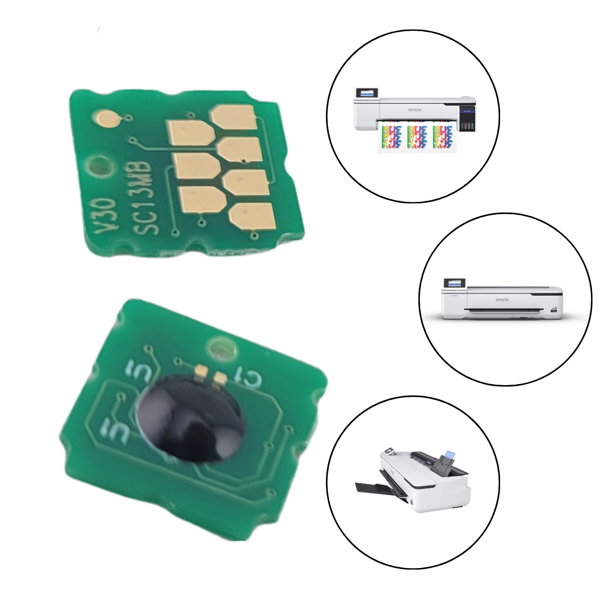 Chip De Caixa De Manutenção Epson S2100 T3170 T3170X T3180 T5100 T5130 T5140 T5150 T5160 T5170