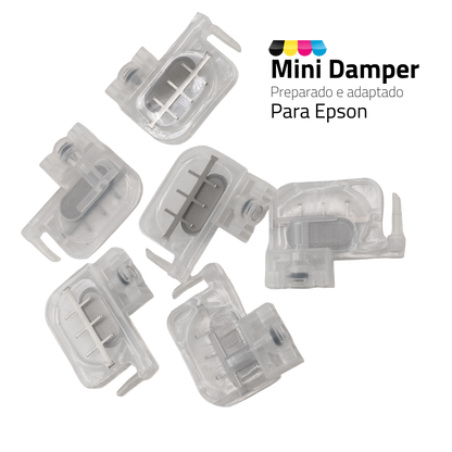 Minidamper Preparado para Impressoras Epson | Cabeças DX3, DX4 e DX5