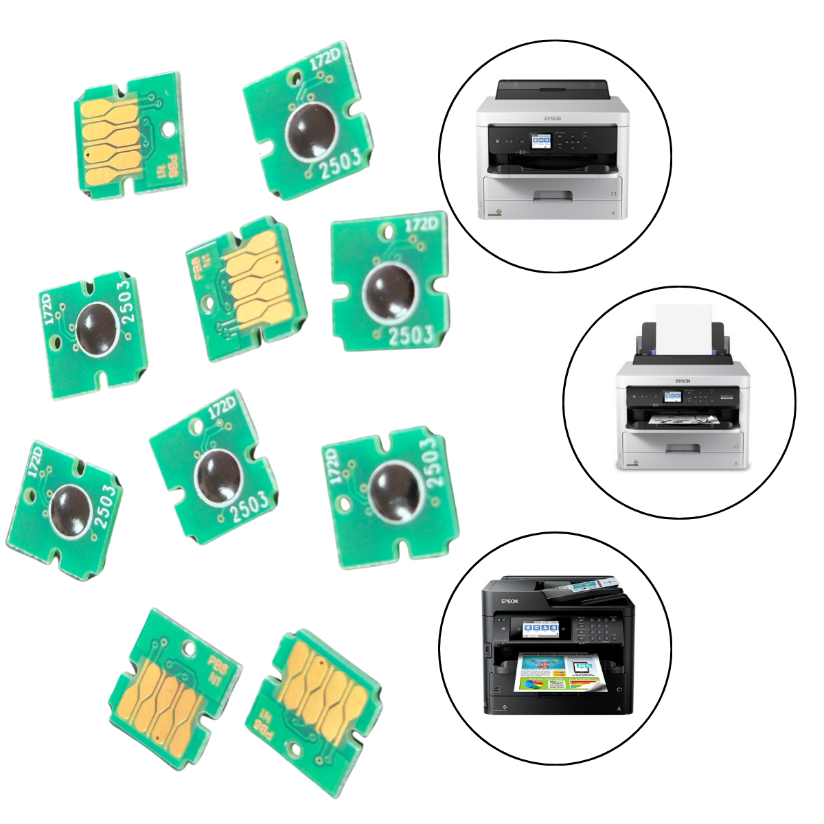Chip Caixa de Manutenção T6716 WFC5210 WFC5290 WFC5710 WFC5790 WFC529R M5299 M5799 ET8700