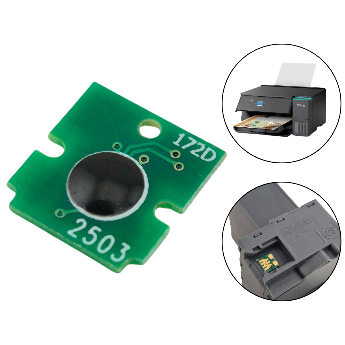 Chip De Caixa De Manutenção Epson T04D1 L4360 L4150 M1120 L4260 L14150 M2140 L4160 L5190 M2170