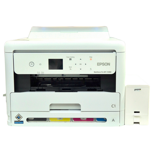 Impressora Epson WorkForce WF-C5390 Com Bulk-Ink Instalado | Preparação Ink