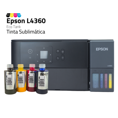 Impressora Epson Ecotank L4360 C/ Tinta Sublimática | Preparação Ink