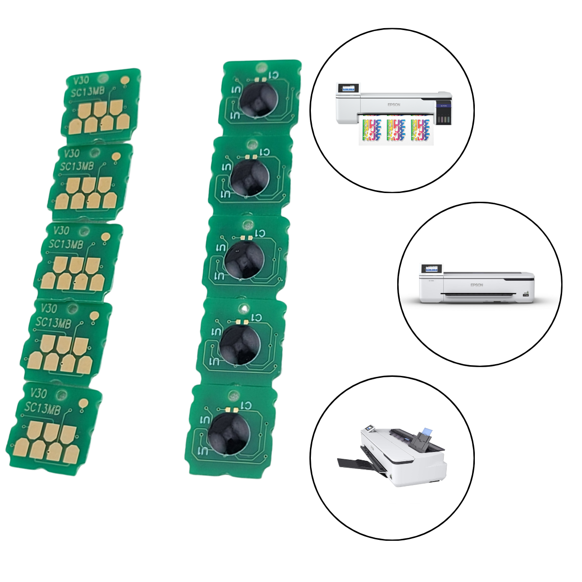 Chip De Caixa De Manutenção Epson S2100 T3170 T3170X T3180 T5100 T5130 T5140 T5150 T5160 T5170
