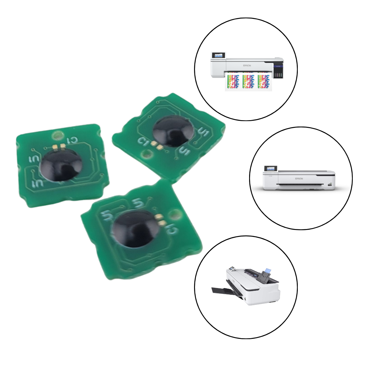 Chip De Caixa De Manutenção Epson S2100 T3170 T3170X T3180 T5100 T5130 T5140 T5150 T5160 T5170