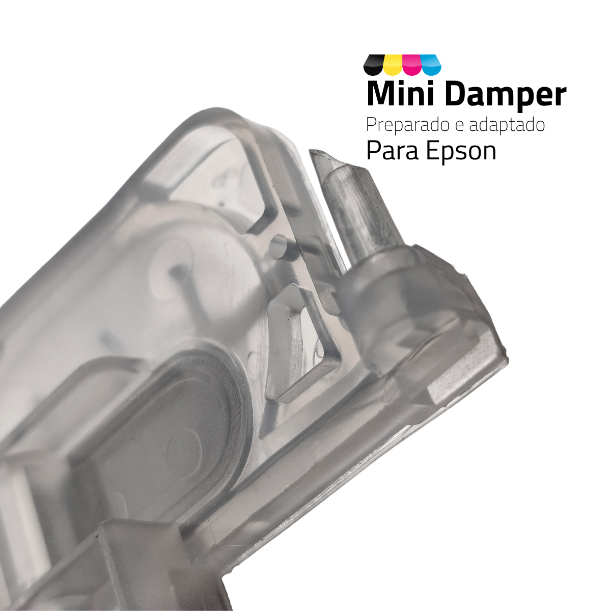 Minidamper Preparado para Impressoras Epson | Cabeças DX3, DX4 e DX5