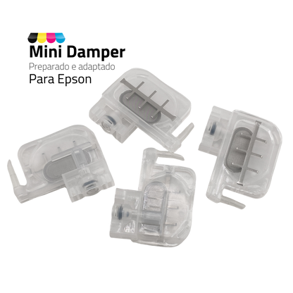 Minidamper Preparado para Impressoras Epson | Cabeças DX3, DX4 e DX5
