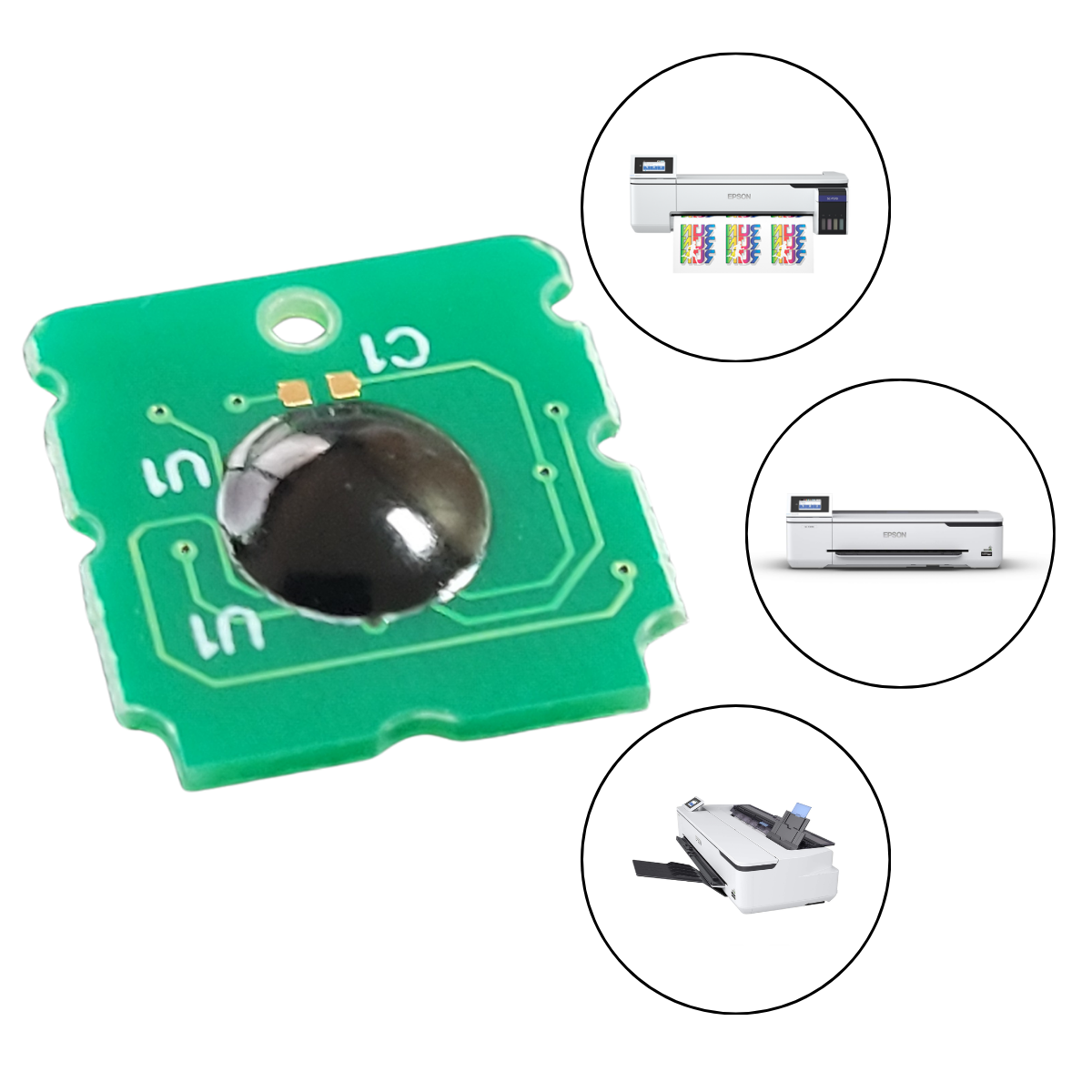Chip De Caixa De Manutenção Epson S2100 T3170 T3170X T3180 T5100 T5130 T5140 T5150 T5160 T5170