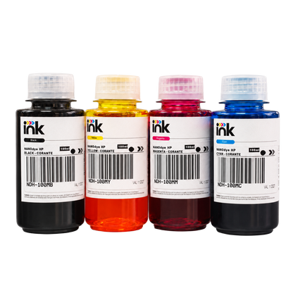 Tinta Corante Ink para Hp — 100ml, 250ml e 1L