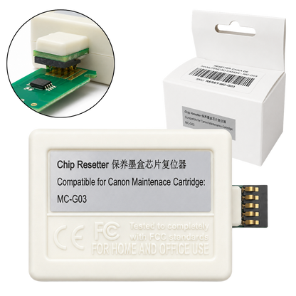 Reseter Chip MC-G03 Para Caixa de Manutenção Canon GX3010 GX3020 GX4070 GX4080