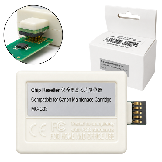 Reseter Chip MC-G03 Para Caixa de Manutenção Canon GX3010 GX3020 GX4070 GX4080