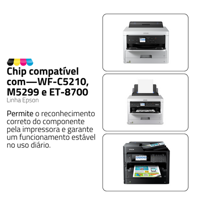 Chip Caixa de Manutenção T6716 WFC5210 WFC5290 WFC5710 WFC5790 WFC529R M5299 M5799 ET8700