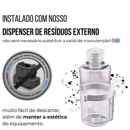 Impressora Epson WorkForce WF-C5810 Com Bulk-Ink Instalado | Preparação Ink