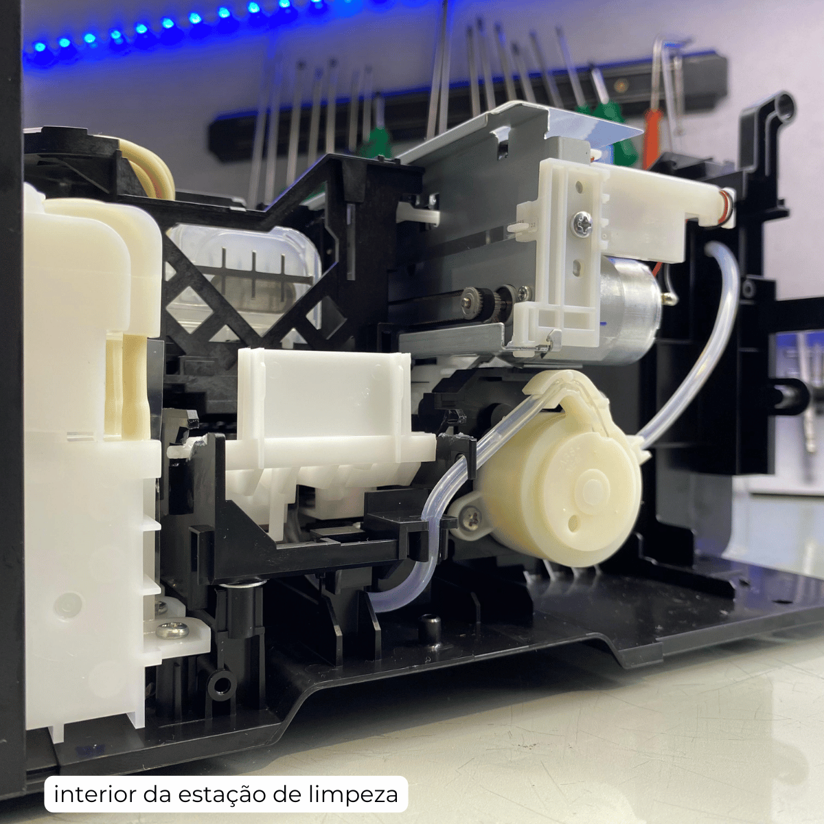 KIT MANGUEIRA DE SILICONE PURO DE ALTA VAZÃO PARA SISTEMA DE LIMPEZA EPSON (3 x UNIDADES | 50CM )