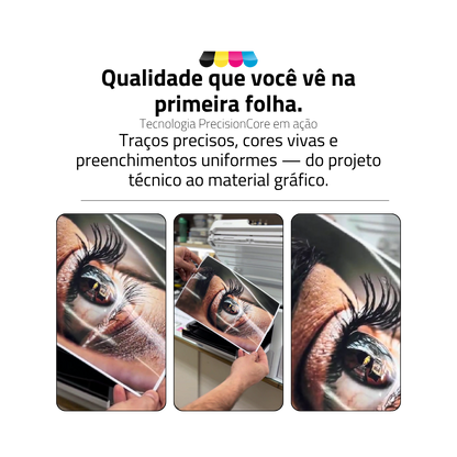Impressora Epson Workforce WF-C5810 C/ Tinta Corante | Preparação Ink