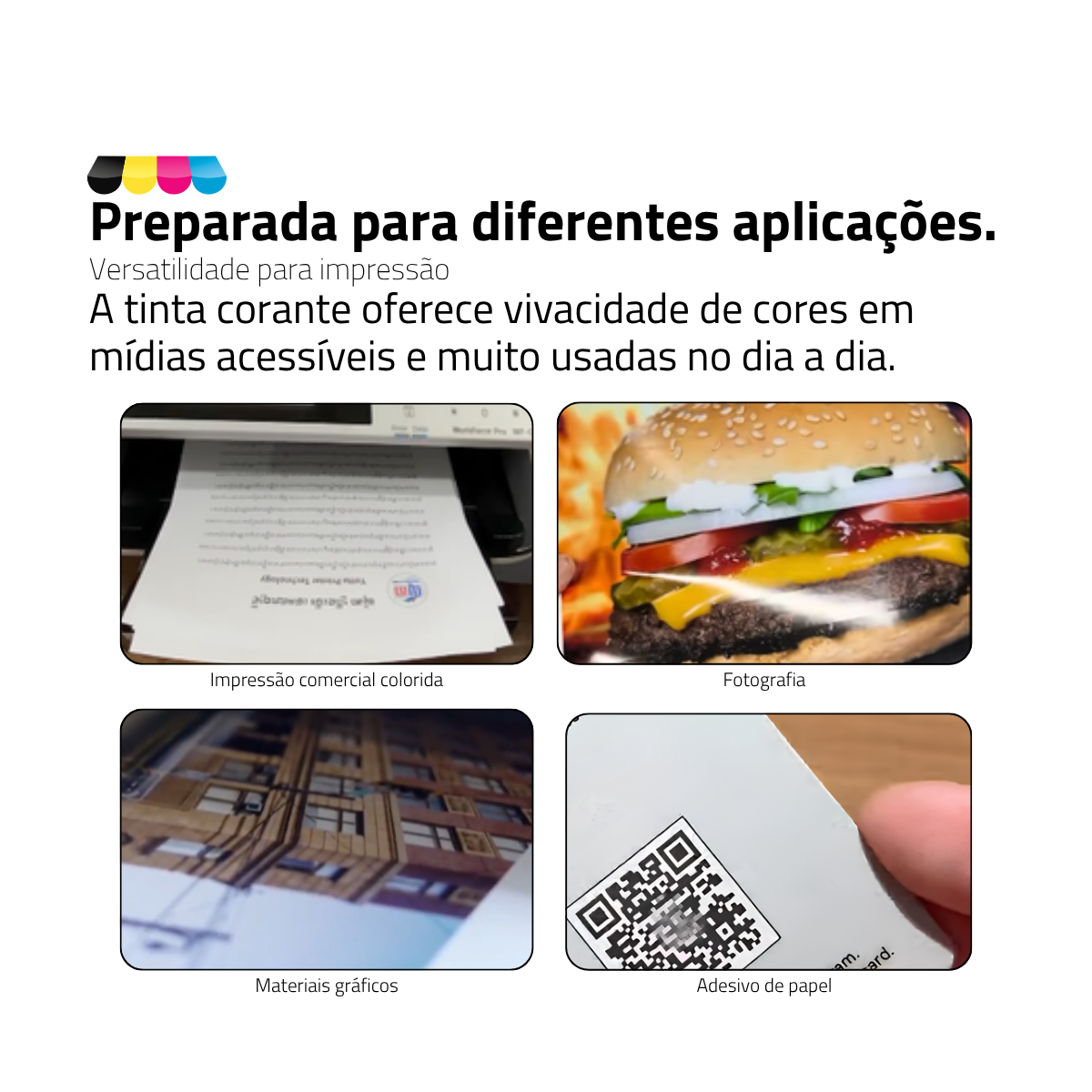 Impressora Epson Workforce Enterprise AM-C400 C/ Tinta Corante | Preparação Ink