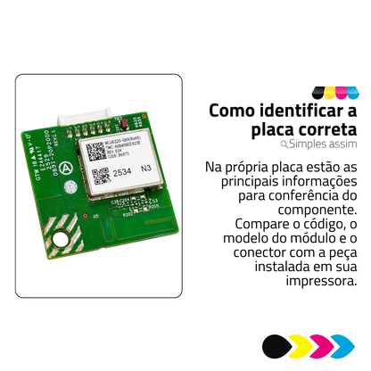 Placa Wi-fi Epson Nova T3170 Original