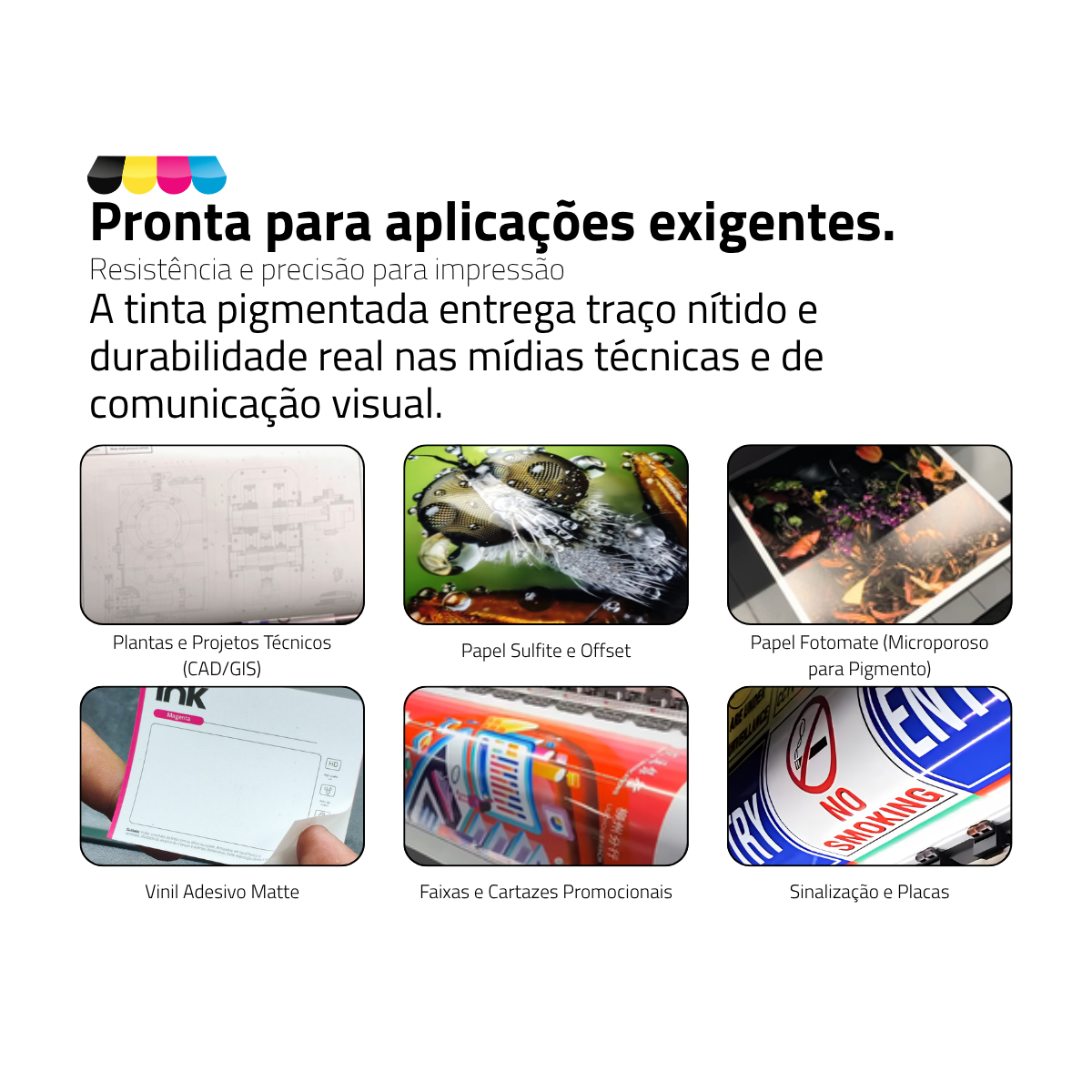 Impressora Epson Surecolor T3170 Com Bulk-Ink Instalado Tinta Pigmentada | Preparação Ink