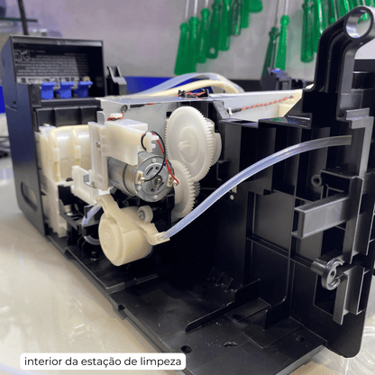KIT MANGUEIRA DE SILICONE PURO DE ALTA VAZÃO PARA SISTEMA DE LIMPEZA EPSON (3 x UNIDADES | 50CM )