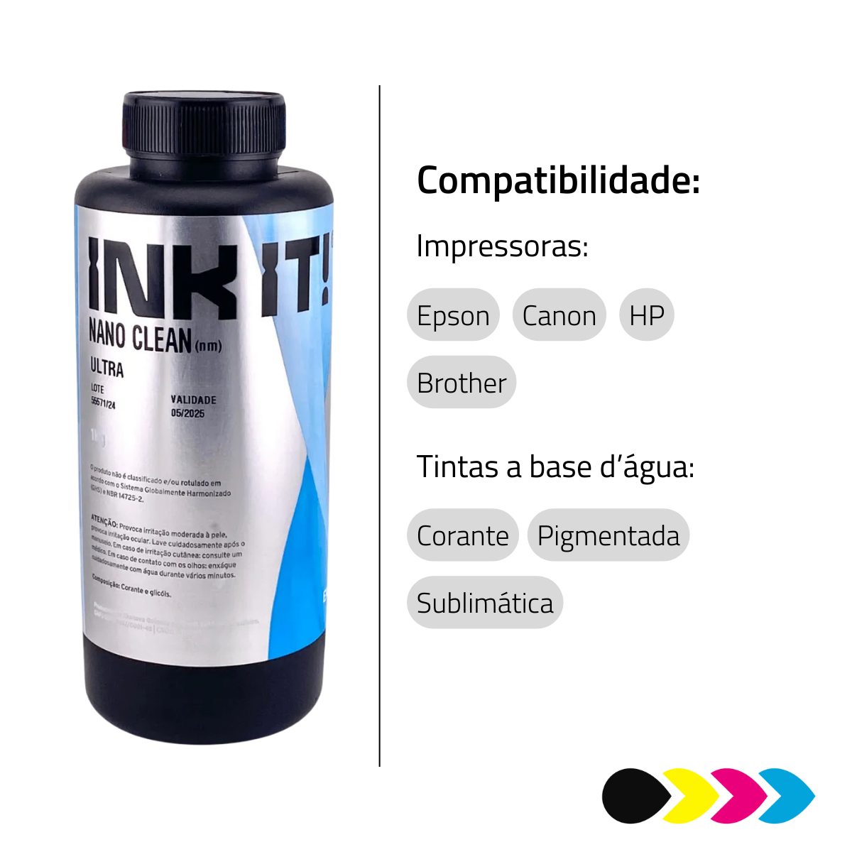 Solução de Limpeza - Nano Clean Ultra | INK IT!