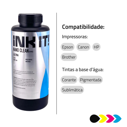 Solução de Limpeza - Nano Clean Ultra | INK IT!