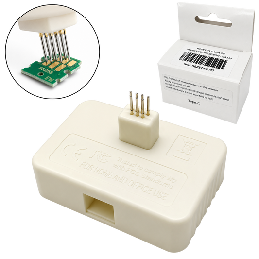Reseter Para Chip de Caixa de Manutenção C9345 – Compatível com Epson L8050 e L15150