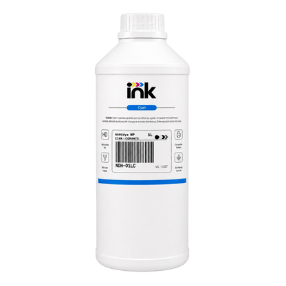 Tinta Corante Ink para Hp — 100ml, 250ml e 1L