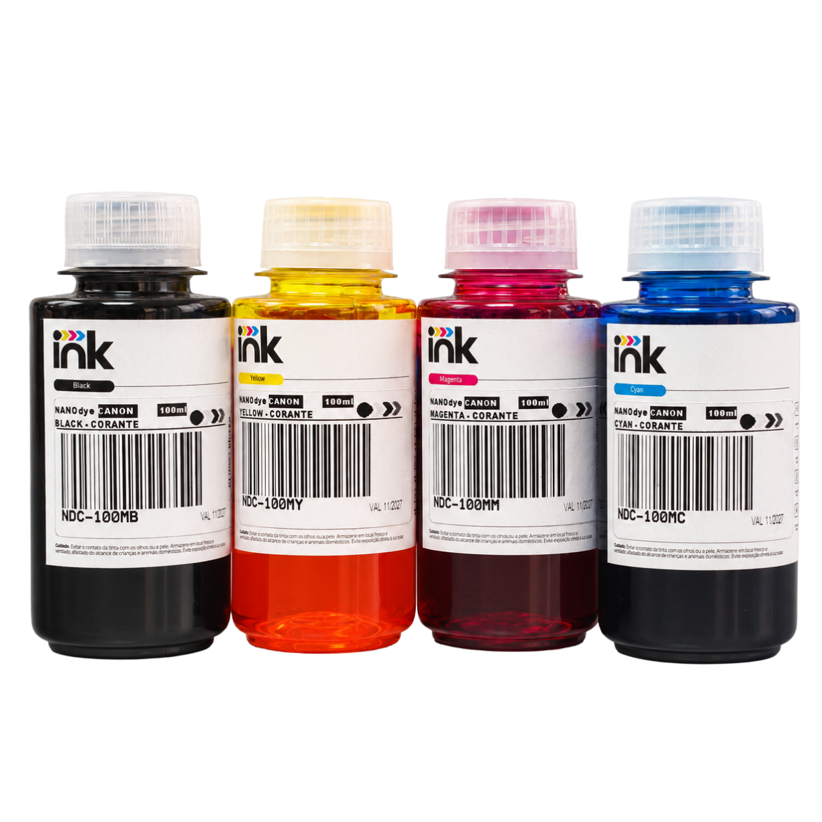 Tinta Corante Ink para Canon — 100ml, 250ml e 1L