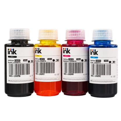 Tinta Corante Ink para Canon — 100ml, 250ml e 1L