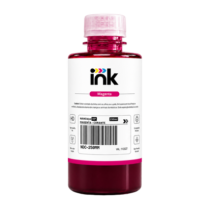 Tinta Corante Ink para Hp — 100ml, 250ml e 1L
