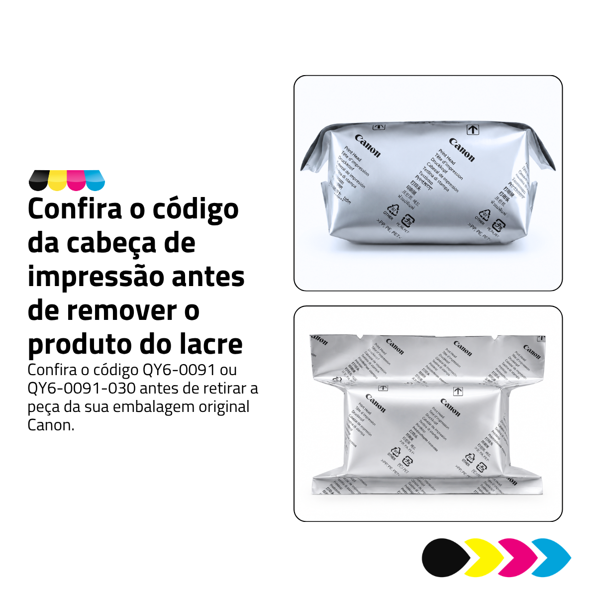 Cabeça de Impressão Original Canon QY6-0091-030 – Linha GX7080 / GX6080