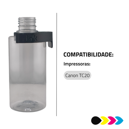 Kit Dispenser Canon TC20 Com Suporte Ink - Coletor Externo de Residual de Tinta
