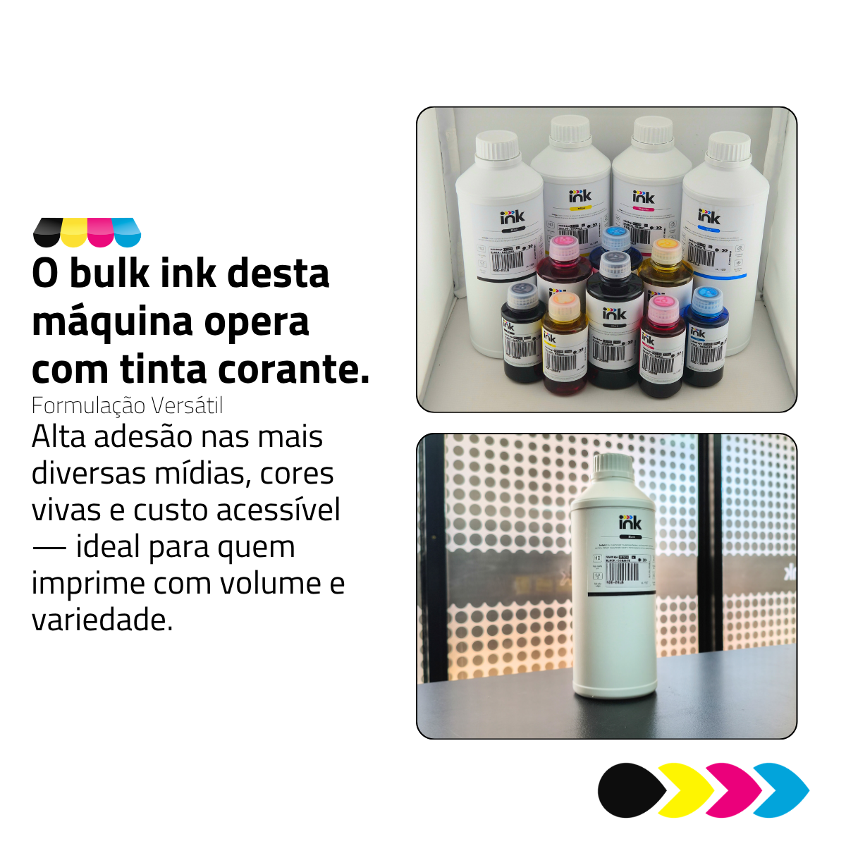 Impressora Epson Workforcr WF-C5390 C/ Tinta Corante | Preparação Ink