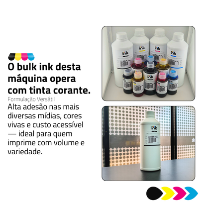 Impressora Epson Workforcr WF-C5390 C/ Tinta Corante | Preparação Ink