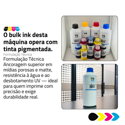 Impressora Epson Workforce WF-C5390 C/ Tinta Pigmentada | Preparação Ink