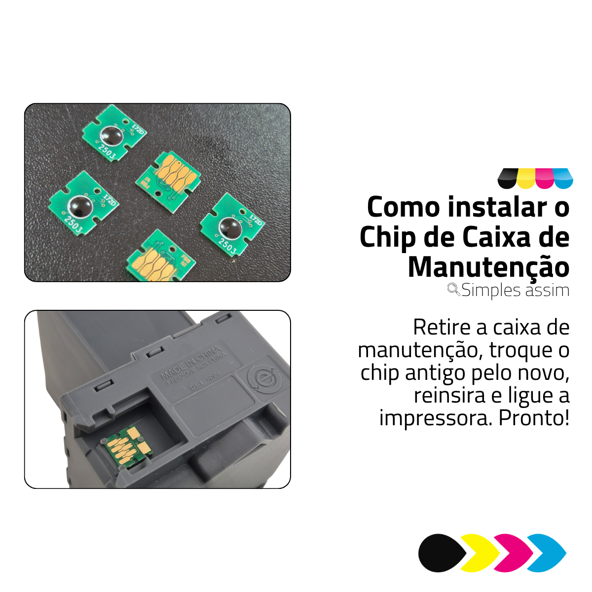 Chip Caixa de Manutenção T6716 WFC5210 WFC5290 WFC5710 WFC5790 WFC529R M5299 M5799 ET8700