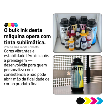 Impressora Epson Ecotank L4360 C/ Tinta Sublimática | Preparação Ink