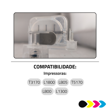 Minidamper Preparado para Impressoras Epson | Cabeças DX3, DX4 e DX5