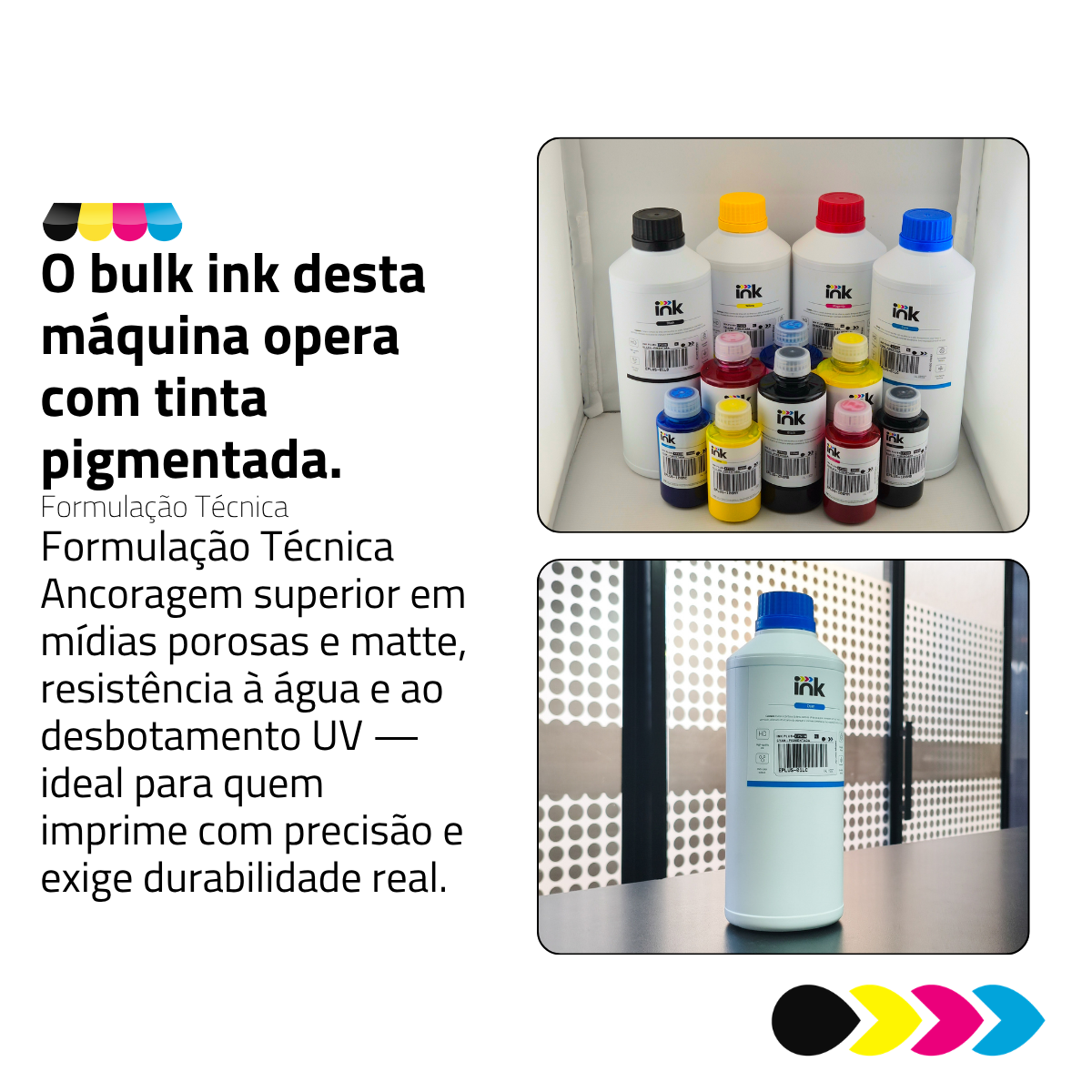 Impressora Epson Surecolor T3170 Com Bulk-Ink Instalado Tinta Pigmentada | Preparação Ink