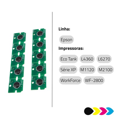 Chip De Caixa De Manutenção Epson T04D1 L4360 L4150 M1120 L4260 L14150 M2140 L4160 L5190 M2170