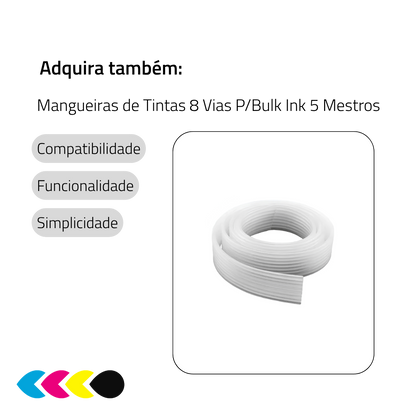 Minidamper Preparado para Impressoras Epson | Cabeças DX3, DX4 e DX5