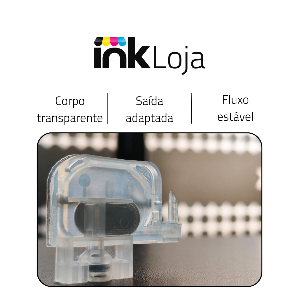 Minidamper Preparado para Impressoras Epson | Cabeças DX3, DX4 e DX5