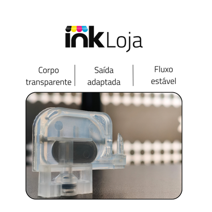 Minidamper Preparado para Impressoras Epson | Cabeças DX3, DX4 e DX5