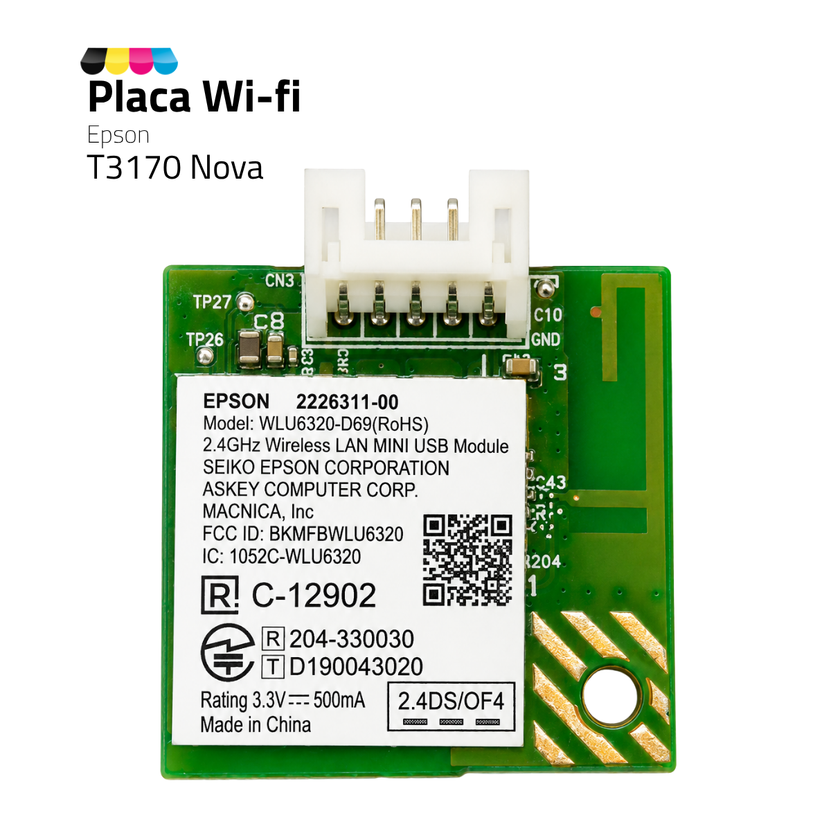 Placa Wi-fi Epson Nova T3170 Original