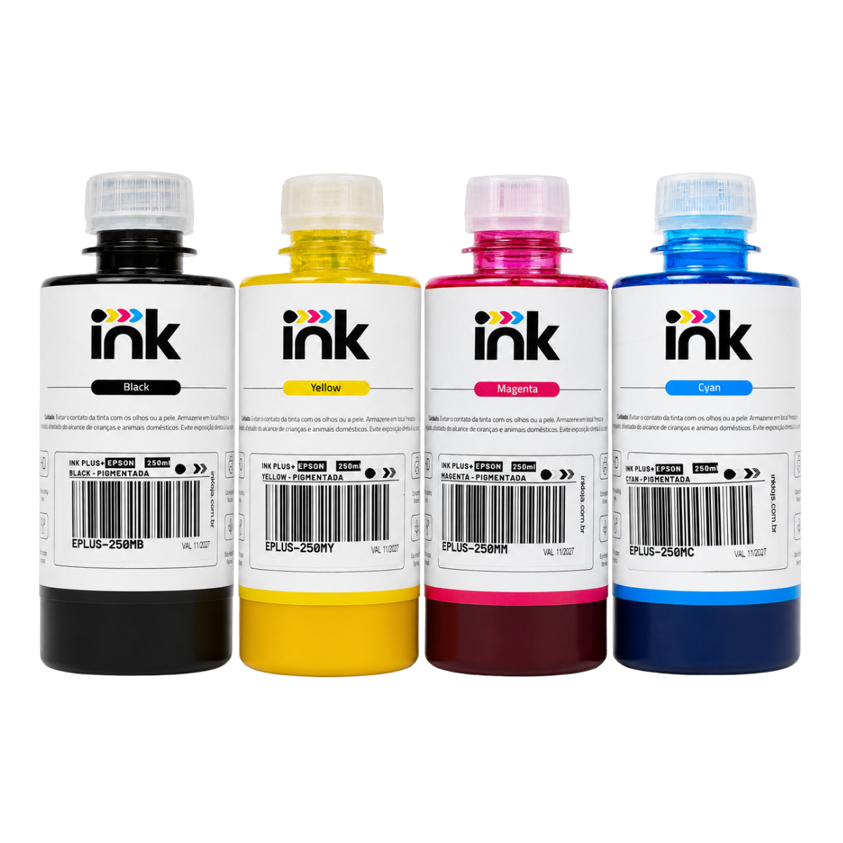 Tinta Pigmentada Epson Ink Plus+ — EcoTank, WorkForce e Surecolor