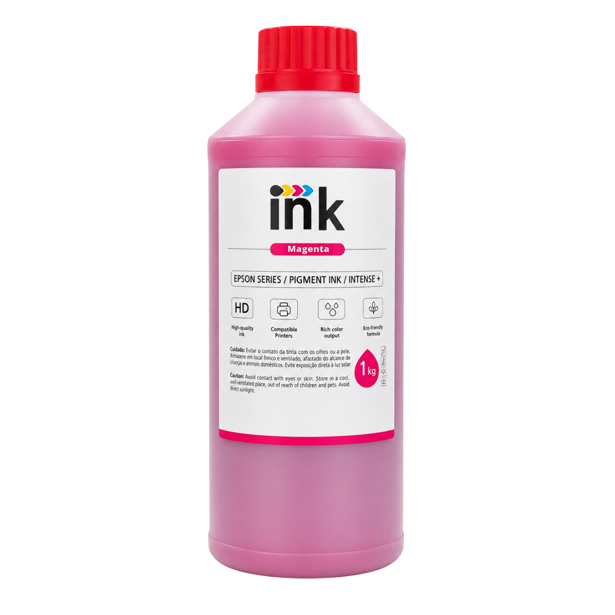 Tinta Pigmentada Epson Ink Plus+ — EcoTank, WorkForce e Surecolor